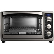 Black & Decker Black+Decker TO1675B Toaster Oven, Stainless Steel, Black TO1675B